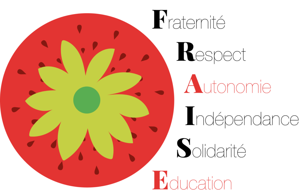 fonds de dotation fraise valeurs fraternité respect autonomie indépendance solidarité éducation