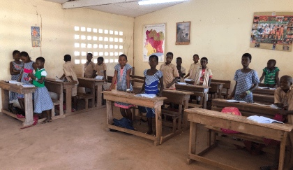 fonds de dotation fraise raffierkro association enfants à l'école